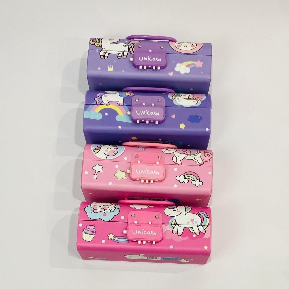 

Me41 FBI Kotak Pensil Karton+Kunci Pin/Tempat Pensil/Pencil Case Locker Berkualitas