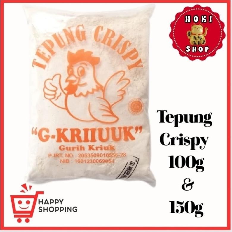 

Tepung Crispy G-Kriuk Halal / Tepung Bumbu G-Kriiuuk / Tepung Kriuk