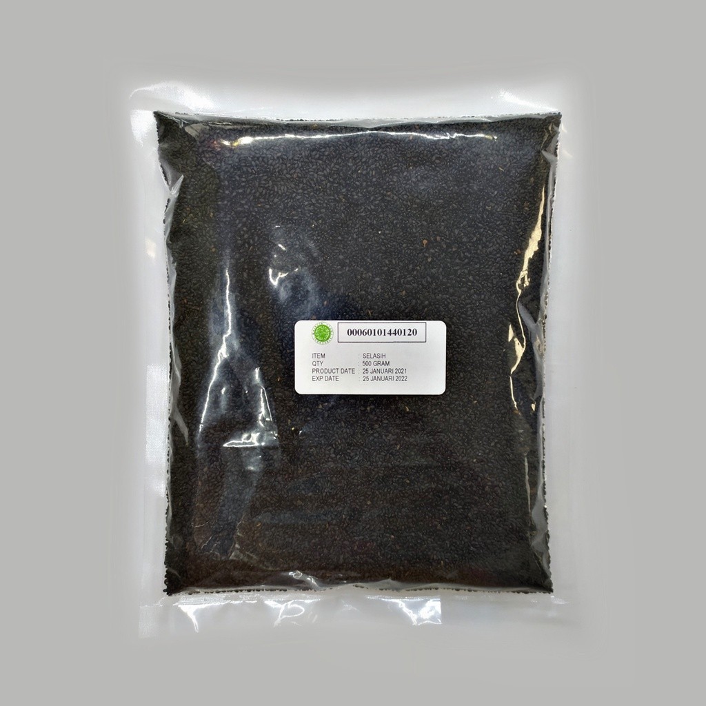 

BIJI SELASI / BASIL SEEDS 500 GR 100% ASLI & FRESH