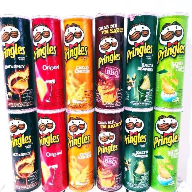 

PRINGLES POTATO CHIPS / KERIPIK KENTANG 102 GRAM