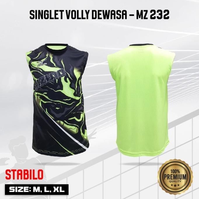 SINGLET VOLLY BAJU KAOS VOLI PRINTING MZ 232