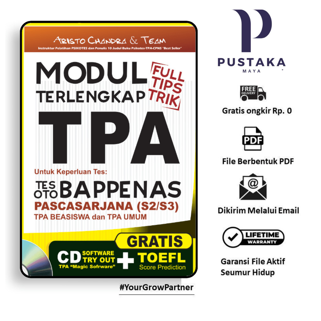 

141. MODUL TERLENGKAP TPA FULL TIPS DAN TRICK - [-]