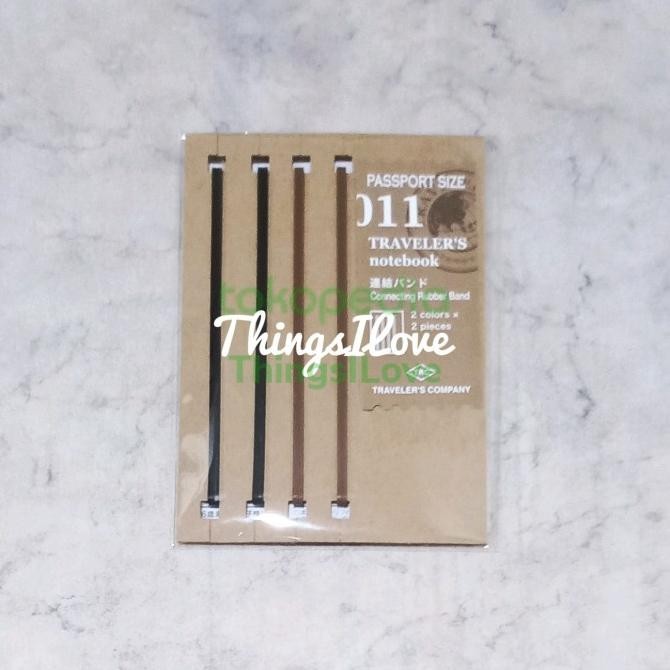 

TERBARU - Midori TRAVELER'S Notebook Passport Insert - 011 Connecting Band