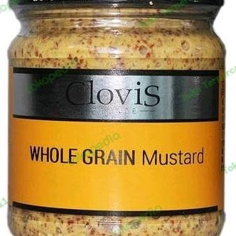 

Clovis Whole Grain Mustard 200Gr | Saus | Dressing | Bumbu