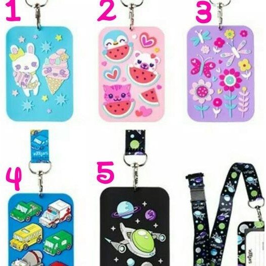 

Sggle Sunny Buss Pass Lanyard - Gantungan Name Tag Sggle