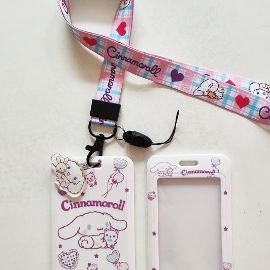 

Id Card Holder Name Tag Lanyard / Kalung Kartu Cute Cinnamoroll Sanrio