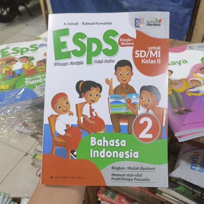 

ESPS BAHASA INDONESIA UNTUK SD & MI KELAS 2 KURIKULUM MERDEKA ERLANGGA