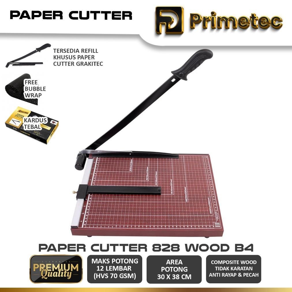 

Paper Cutter B4 Lebih Besar Dari F4 ( Alat Potong Kertas ) Pemotong Kertas Alat Potong /Mesin Pemotong Kertas HVS, Sticker, Dos, PVC ID Card, Yellow Board, Art Paper, Vinyl, Bontax, Camel, Kertas