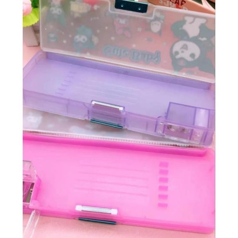 

TEPAK PENSIL CINNAMOROLL / KOTAK PENSIL IMPORT MELODY / TEMPAT PENSIL KUROMI