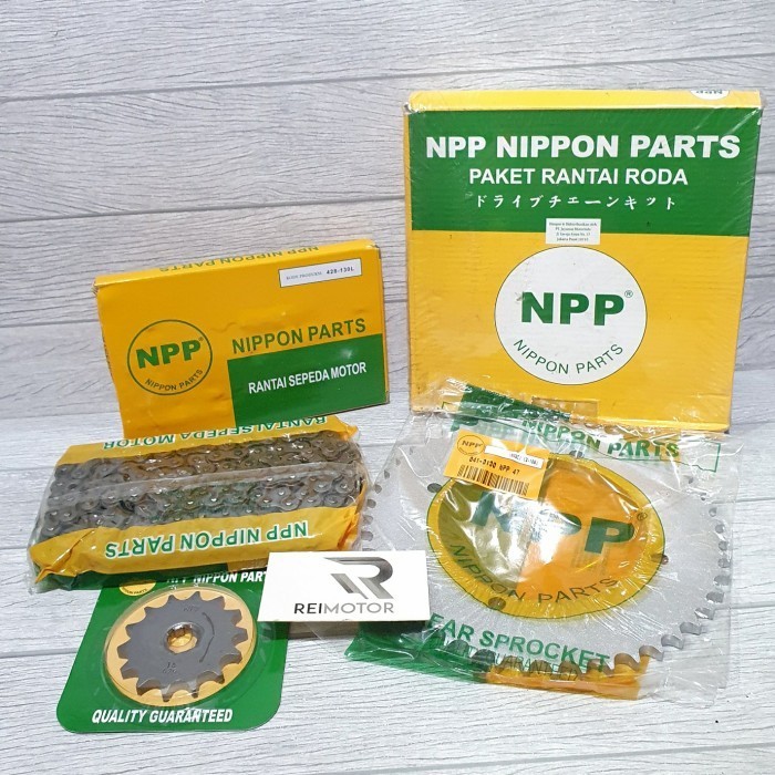 GEAR GIR SET GEARSET GIRSET KAWASAKI KLX 150 14-37T ORI ASLI NPP