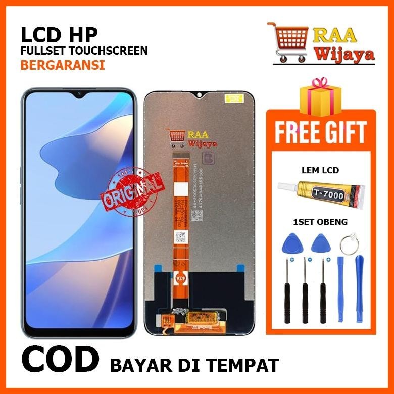 (DISKON) {ORIGINAL} LCD OPPO A16 /A16S /A54S /REALME C25 / C25S /NARZO 50A FULLSET Touchscreen ORI