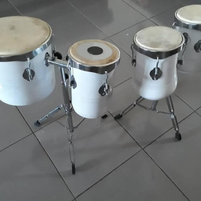 KETIPUNG GENDANG KOPLO TABLA + KEMPUL MINI PLUS STAND GT