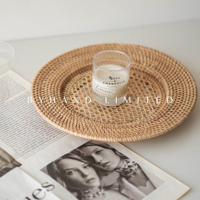 Tatakan Rotan Alas/ Place Mat Placemat - Dekorasi Aesthetic/ HARSA MAT