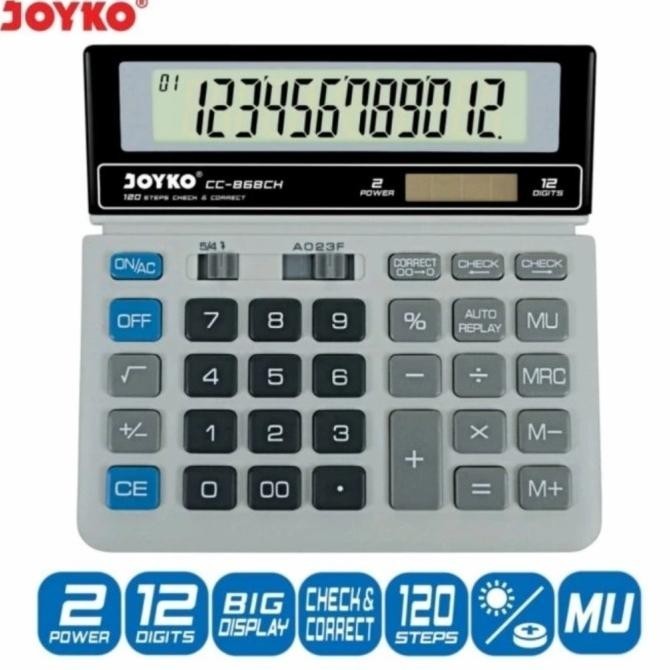 

KALKULATOR CHECK & CORRECT JOYKO CC-868CH - Calculator Desktop 868 CH