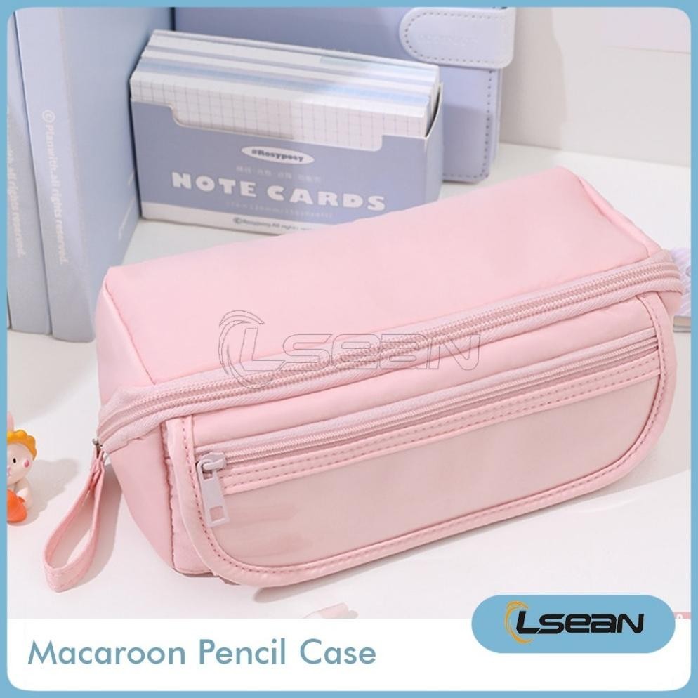 

Ok75 PENCIL CASE ORGANIZER POLOS TAS PENSIL RISLETING LAPIS AESTHETIC KOREA WARNA PASTEL MACAROON KAPASITAS BESAR Terlaris