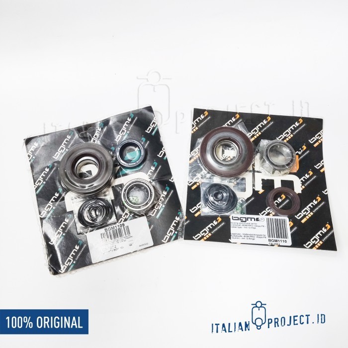 Laher Motor Bearing Dan Oli Seal Kruk As Vespa Largrame As Besar Px Excel Etc