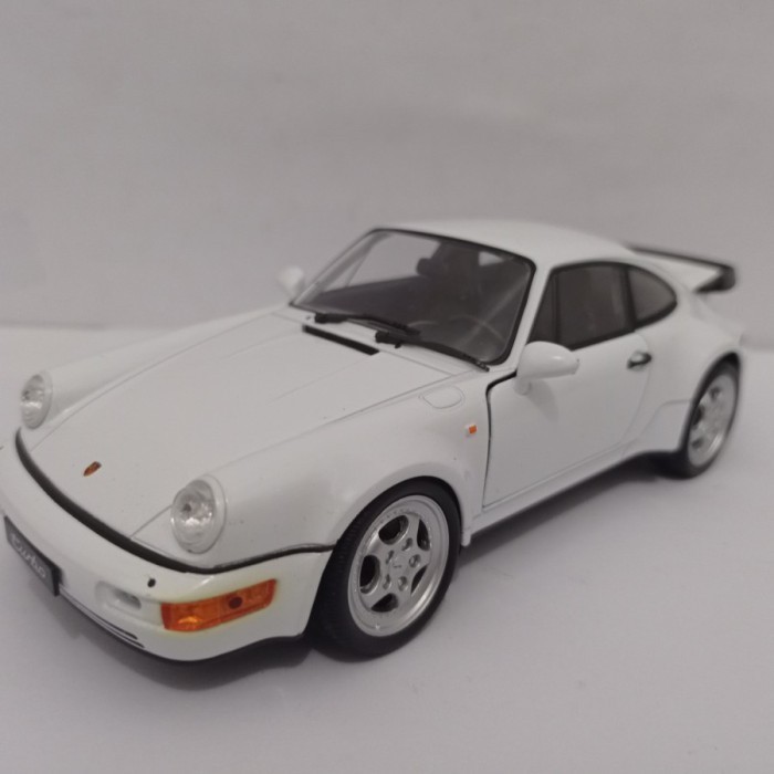 Ane Diecast Porsche 964 Turbo Welly 1:24 Miniatur Mobil Sport Harga Murah