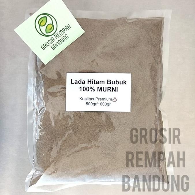 

Lada Hitam Bubuk Murni / Rempah / Kualitas Terbaik H24S