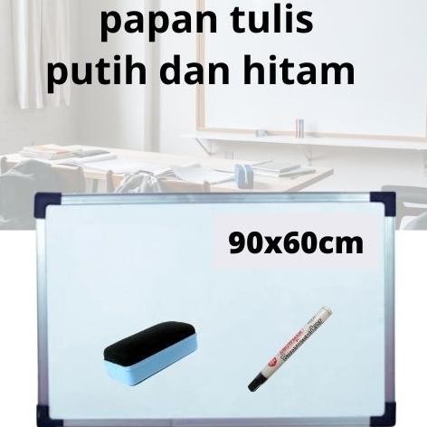 

fh-46 Papan Tulis 60x90 cm Non Magnet gratis spidol dan penghapus Murah