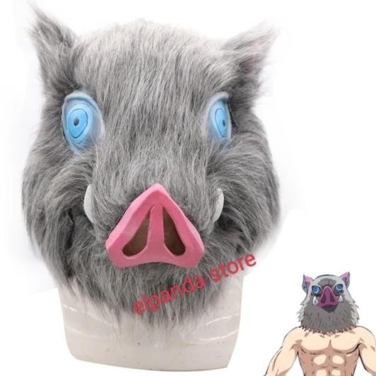 Tog Inosuke Demon Slayer Pig Head Cosplay Mask
