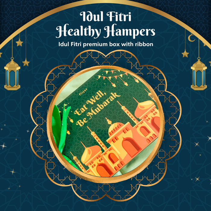 

Hampers Idul Fitri Lebaran - Fitjar Granola Vegan Sehat - Trunest Tea K02
