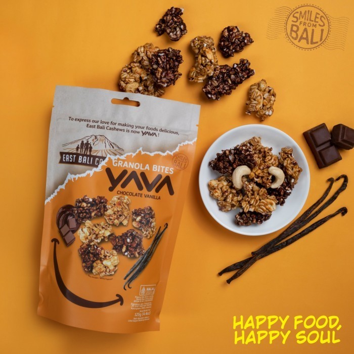 

Granola Bites Yava 125gr - East Bali Cashew K02