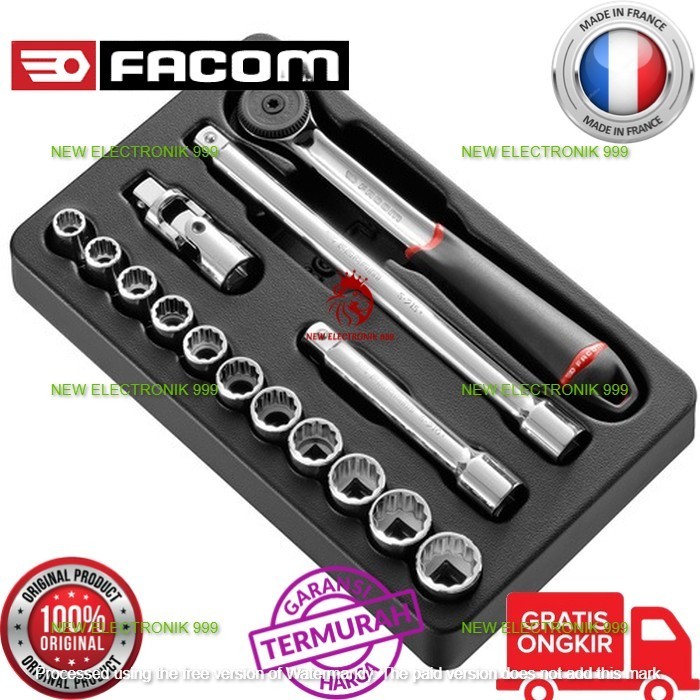 FACOM SOCKET MODULE SET 1/2SQ MOD.S161-112U 10134108