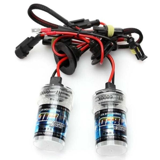 Lampu Hid Xenon H7 6000K 55W 2Pcs Ballast 12V