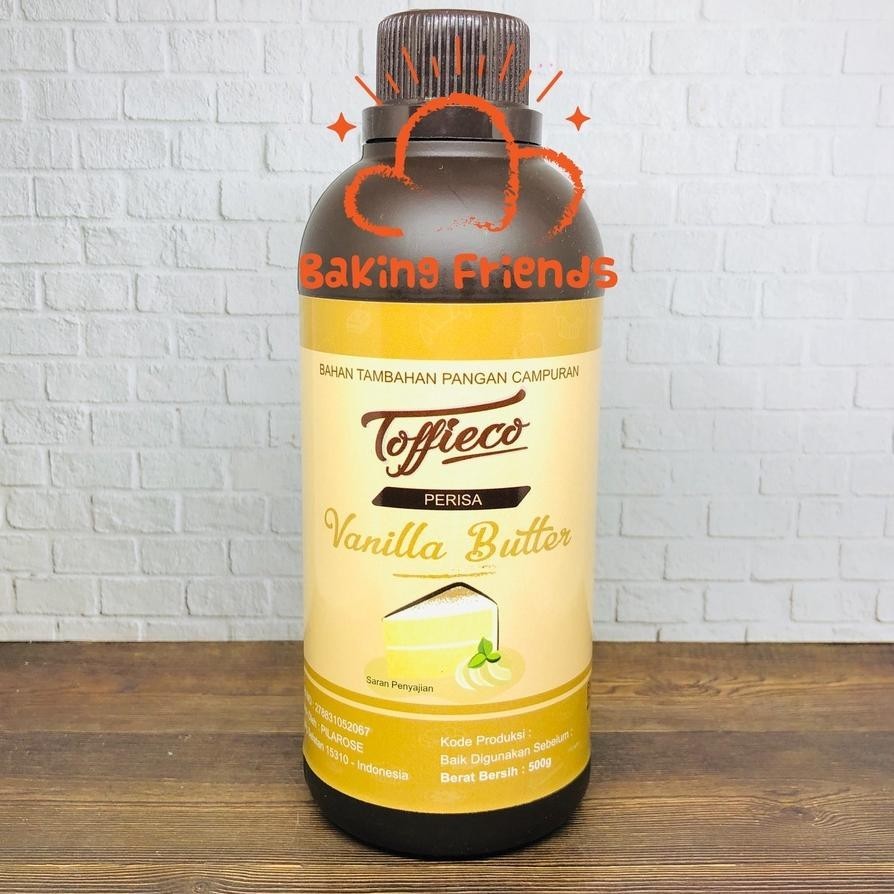 

Toffieco Pasta Vanilla Butter 500Gr/Perisa Perasa Vanilla Butter