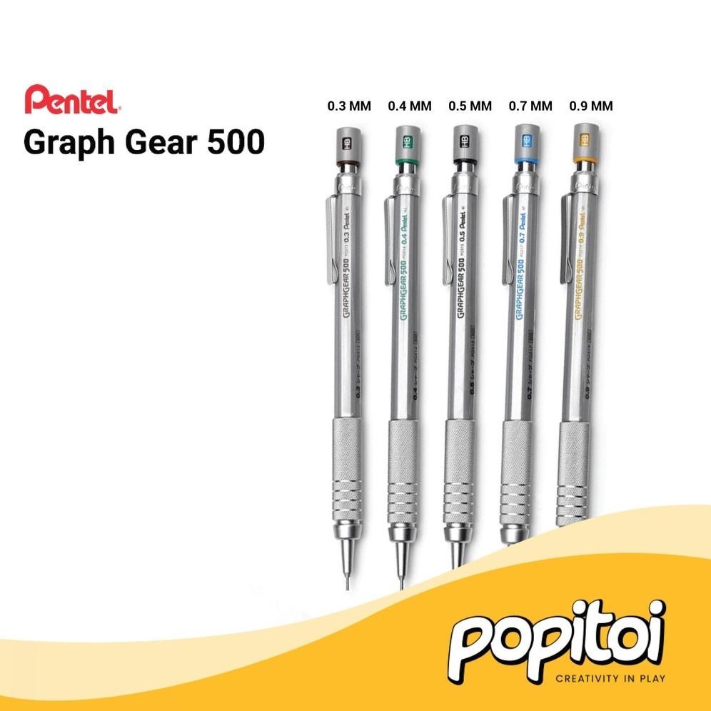 

Hemat Pentel Graph Gear 500 Mechanical Drafting Pencil Graphgear Pensil Mekanik Viral