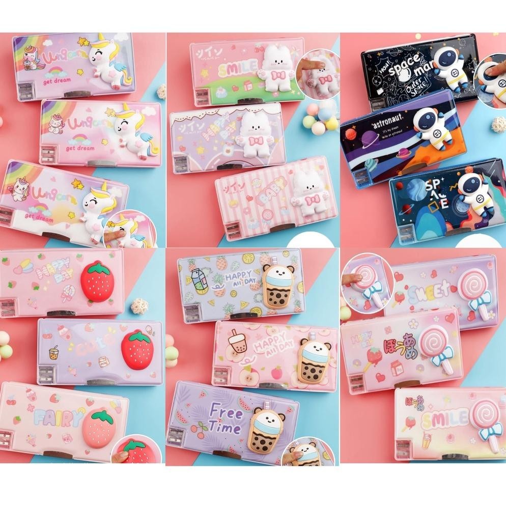 

Cuci Gudang Kotak Pensil 3D Besar / Tempat Pensil Karakter / Kotak Pensil Anak / Pencil Case / Smiggle / Tempat Pulpen / Tempat Pensil / Kotak Alat Tulis Sale