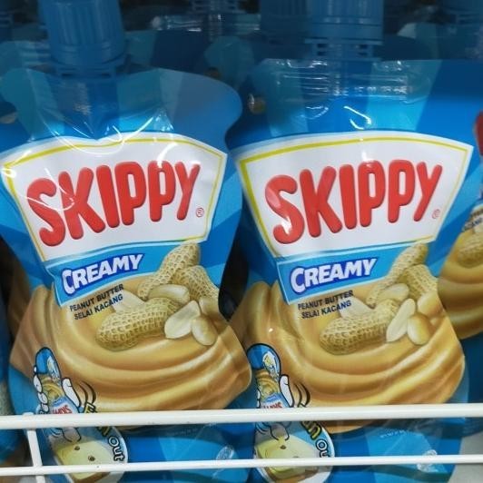 

Skippy Creamy Peanut Butter Pouch 290G Selai Kacang Krim