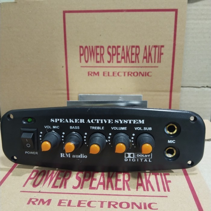Kit Power Spiker Aktif Mono Plus Trafo 3 Amper