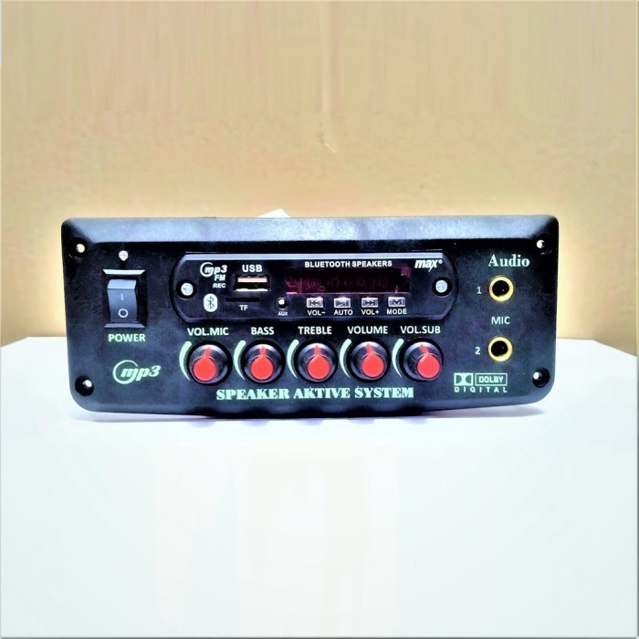 Kit Power Speaker Aktif Mono Bluetooth Trafo 3A Extra 12V