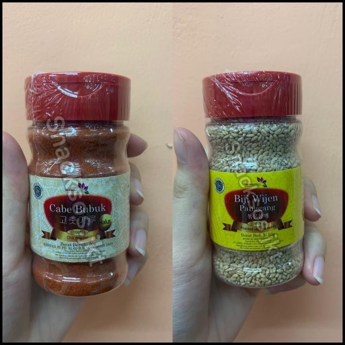 

Javafood Wijeng Panggang Roasted Sesame /Chili Powder Cabe Bubuk Korea