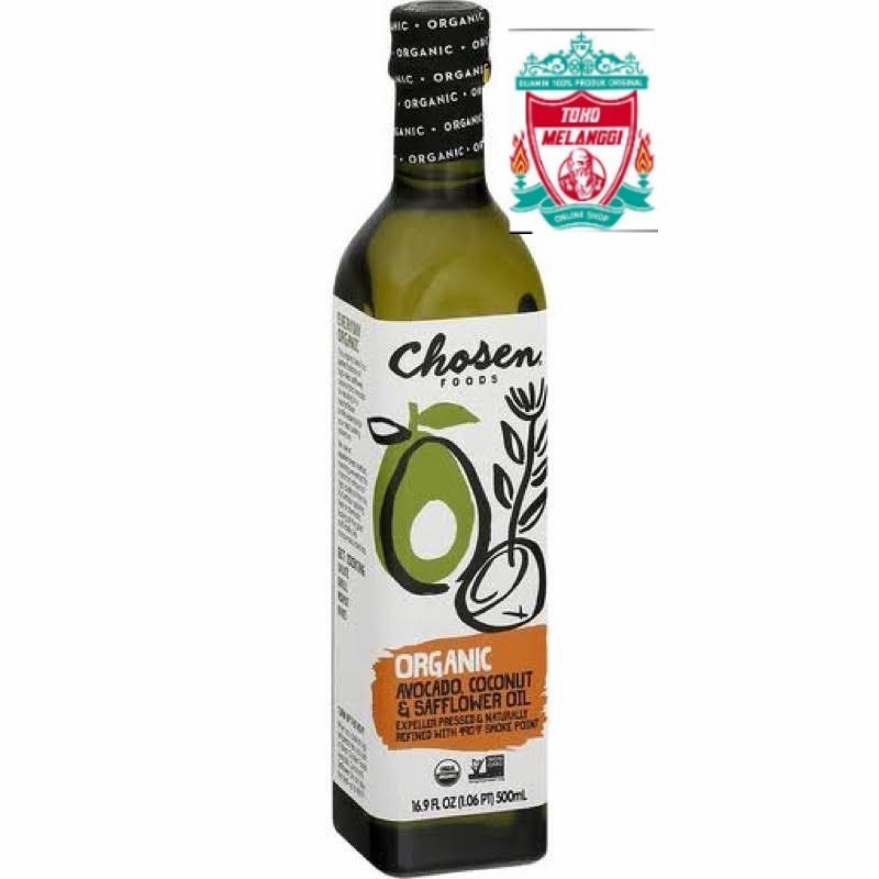 

Chosen Foods Organic Avocado Coconut & Safflower Oil 500 ml