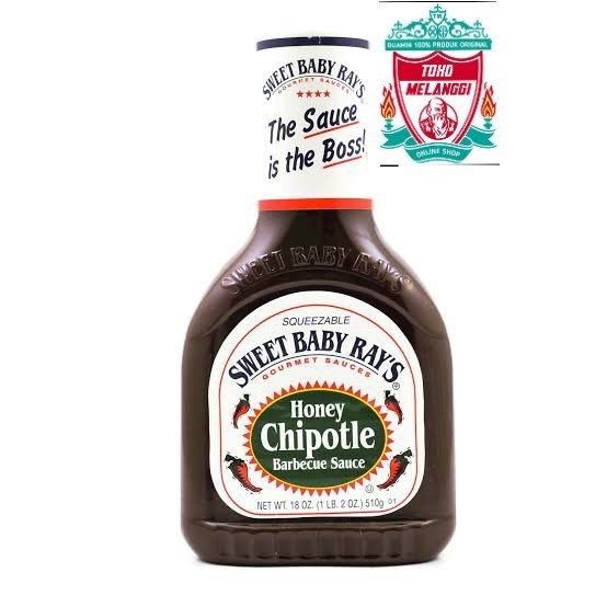 

Sweet Baby Ray's Honey Chipotle Barbecue Sauce 510 gr | Rays Barbeque