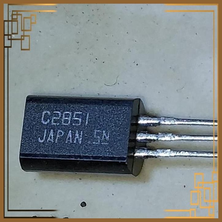 [SRE] C2851 C2851R 2SC2851 TRANSISTOR RF AMPLIFIER NPN TO-92L JAPAN