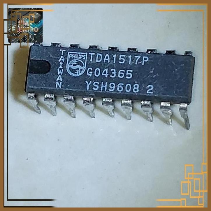 [SRE] TDA1517T TDA1517 TDA 1517 IC AMPLIFIER 2 X 6W STEREO PHILIPS DIP-18