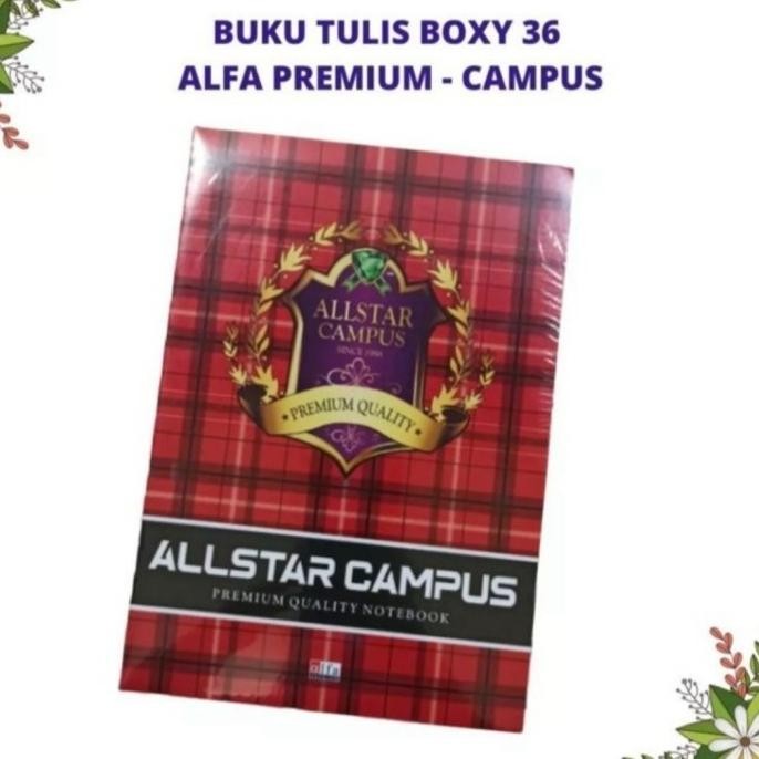 

BUKU TULIS FAVORITE CAMPUS 36 LEMBAR ISI 10 BUKU
