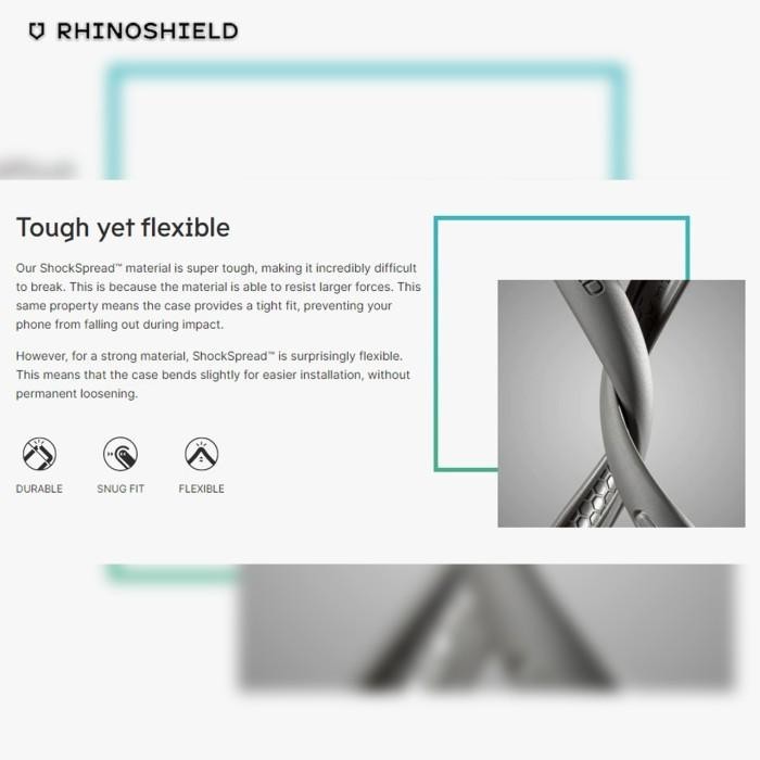 Case iPhone 14 Pro Max Plus RhinoShield Crashguard NX Bumper Casing Import Premium