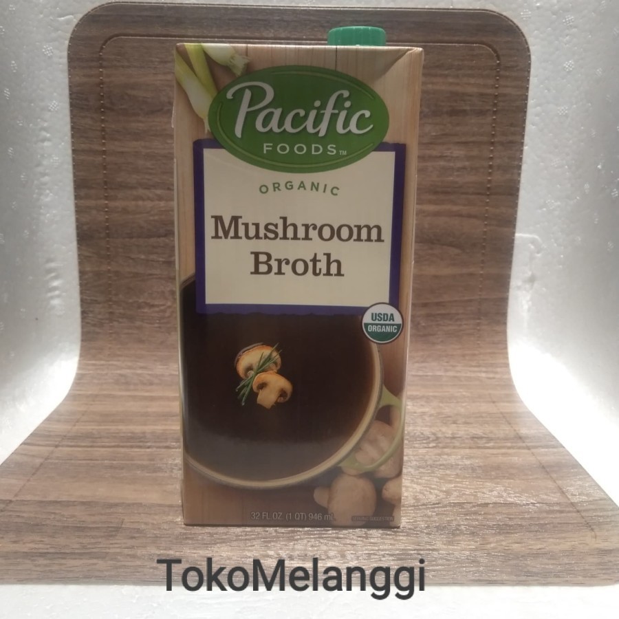 

PACIFIC FOODS ORGANIC MUSHROOM BROTH 946ML