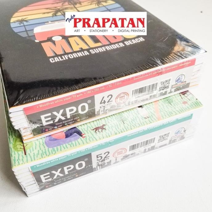 

Buku Tulis Sekolah Locomotif EXPO 1 PAK isi 10pcs
