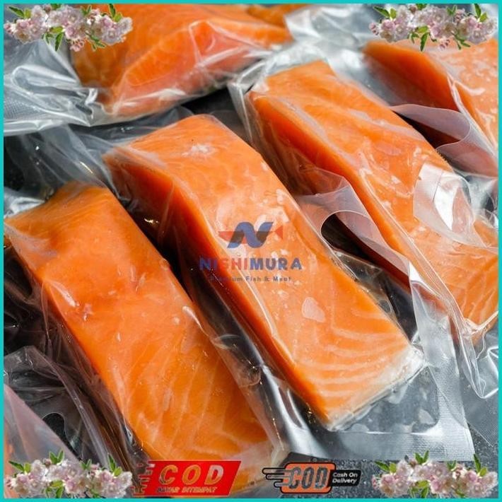 

BISMILLAH IKAN SALMON FILLET 200 1KG STEAK CUT TROUTS FROZEN FRESH BY NISHIMURASHOP NISHIMURA ALISUP