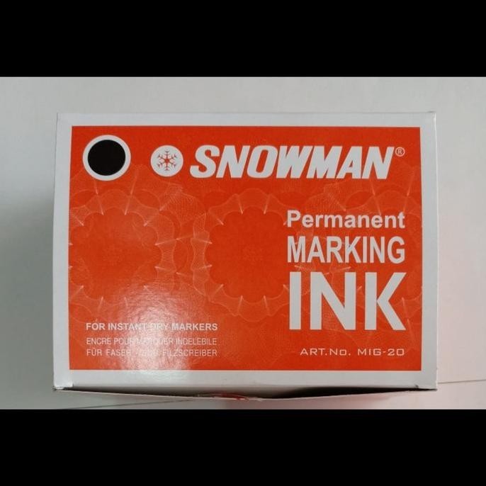 

tinta spidol permanen snowman / permanent marking ink