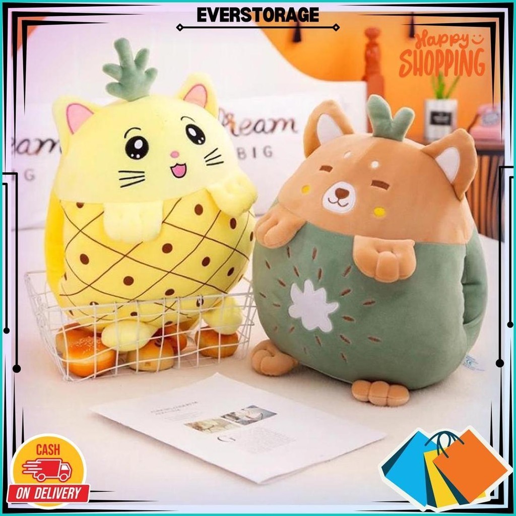 Selimut Boneka Balmut Boneka Bantal Selimut Boneka Bahan Halus Lembut Import Karakter Buah C Sale