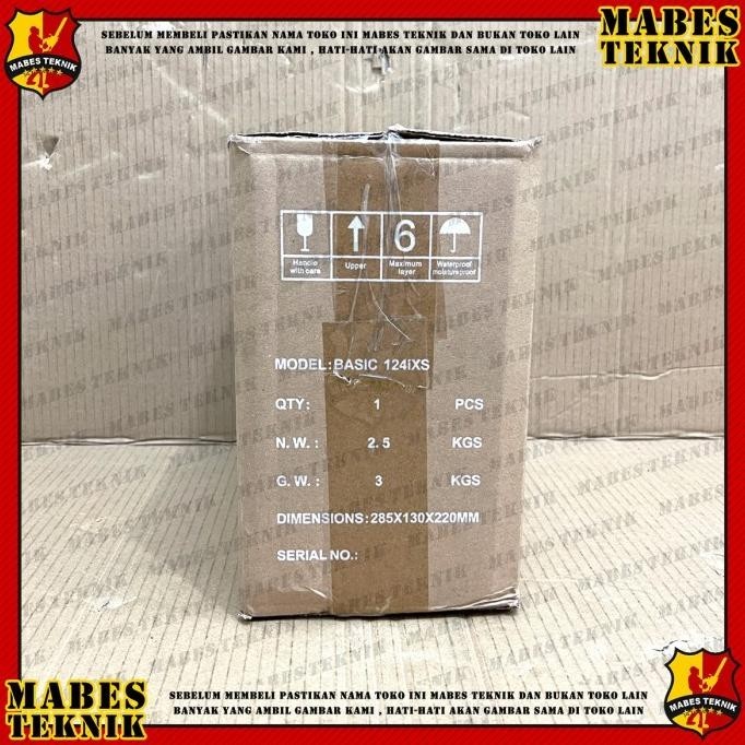 [ Bv ] Lakoni Basic 124Ixs Mesin Travo Las Listrik Watt Kecil 450W 120A Igbt  Ready