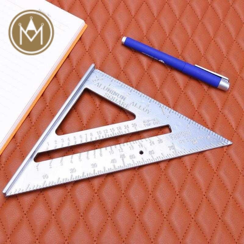 

Penggaris Siku Mistar Triangle Ruler Aluminium - VK18