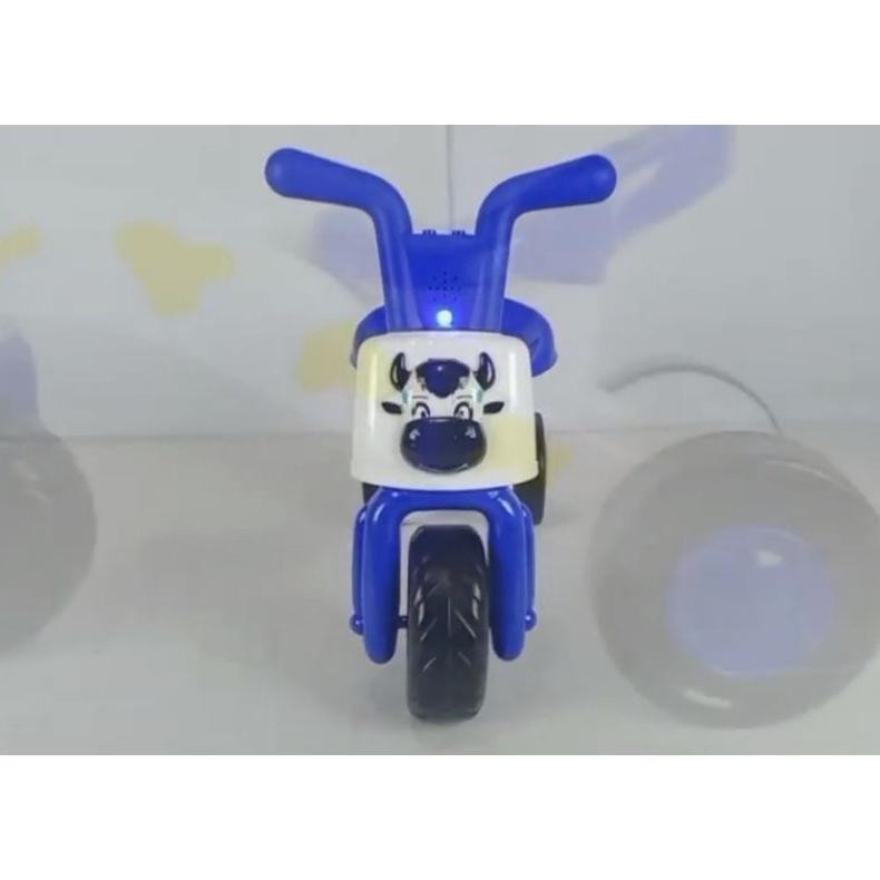 (DISKON) (Ready stok)Mainan Sepeda anak Tricycle Happycow,VESPA Pushbike Lenlgkap FD305/FD306)FD303/