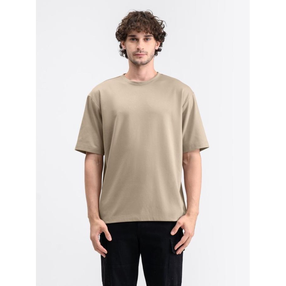 Livehaf - Boxy Ease Tee Latte